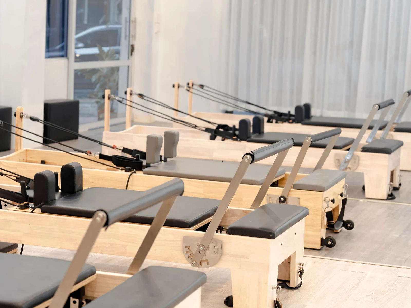 Pilates Reformer in studio